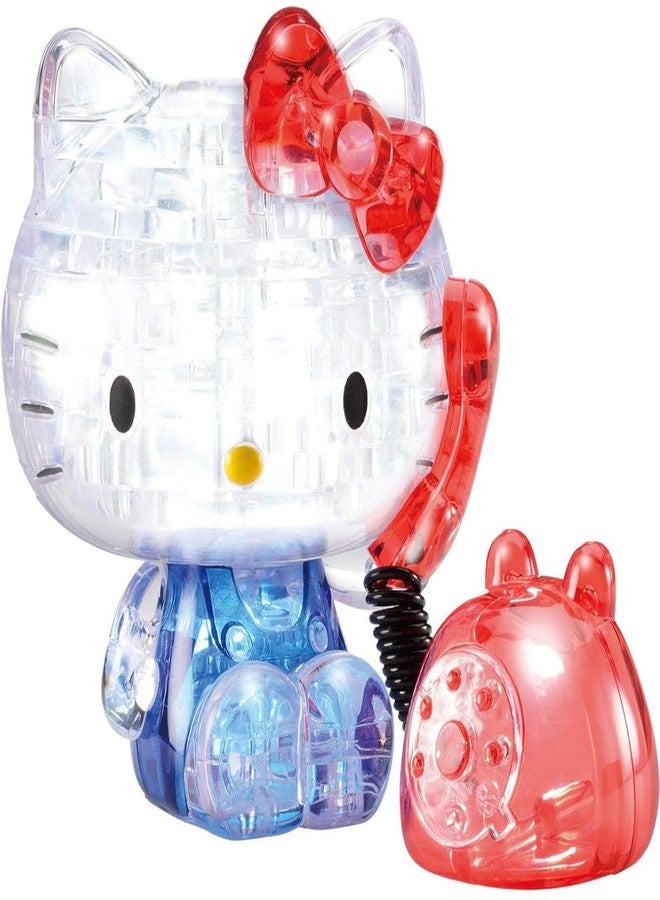 Hanayama 39 Pieces Crystal Gallery Sanrio Hello Kitty Telephone 3D Puzzle - Image 1